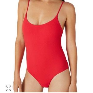 NWT Onia Gabriella One-Piece - Red Rock Size S